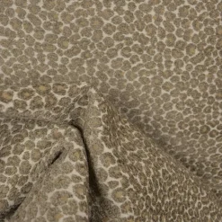 K-Hutton Truffle Cheetah Print Chenille Upholstery Fabric