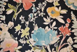 Kira Black Regal Fabric