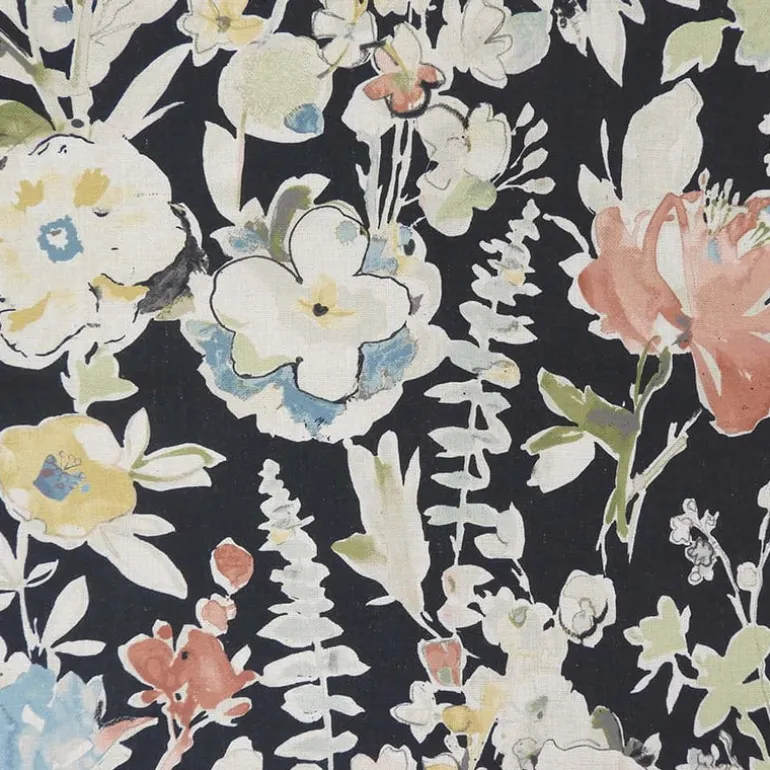 Kira Black Regal Fabric