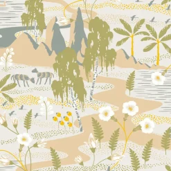 Kiruna Beige Oasis Wallpaper