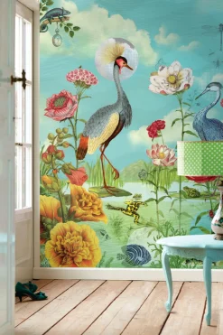 Kiss the Frog Wallpaper Mural