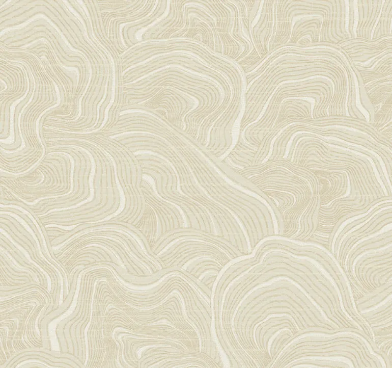 KT2161 Cream Geodes Wallpaper