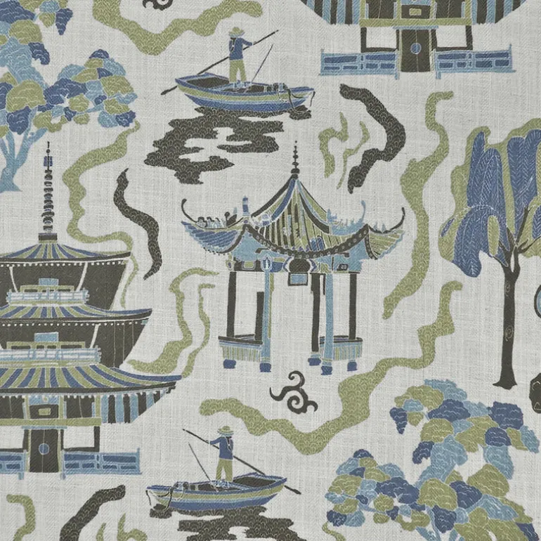 Kumano Lilypad Regal Fabric