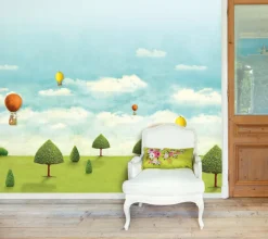 Large Royal Pipland Wallpaper Mural