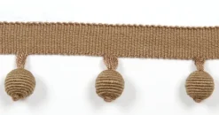 Le Lin Beaded Fringe Mocha Europatex Trim