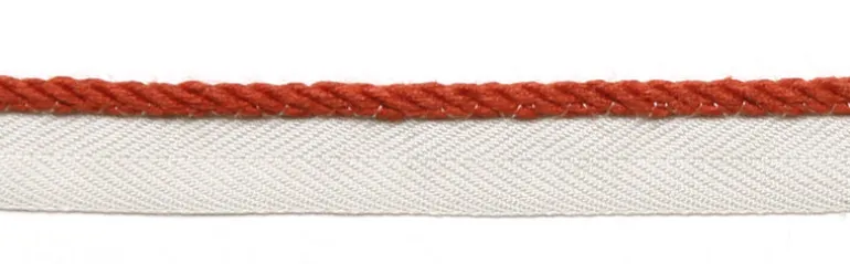 Le Lin 1/8" Micro Cord Coral Europatex Trim