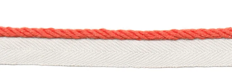 Le Lin 1/8" Micro Cord Dark Coral Europatex Trim
