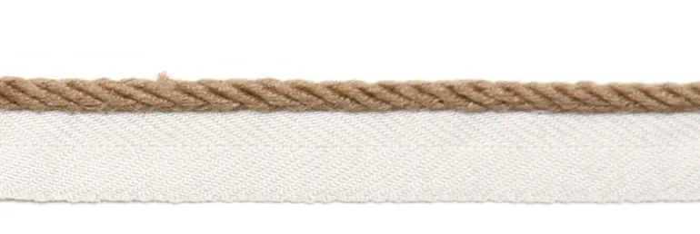 Le Lin 1/8" Micro Cord Mocha Europatex Trim