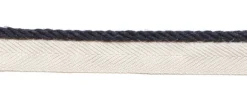 Le Lin 1/8" Micro Cord Navy Europatex Trim