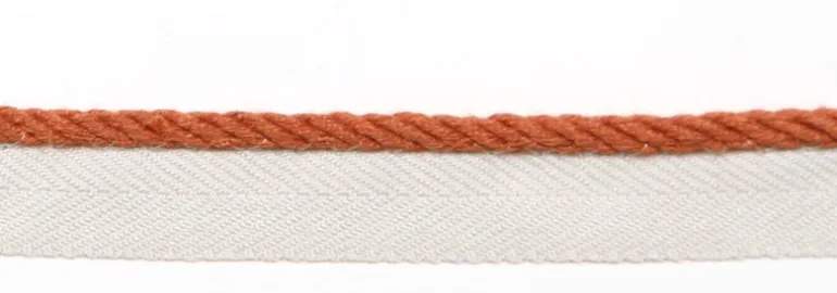 Le Lin 1/8" Micro Cord Rust Europatex Trim