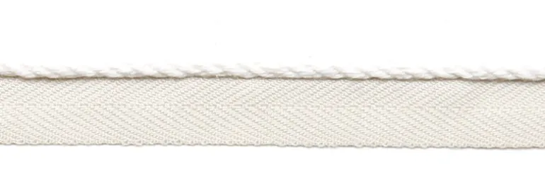 Le Lin 1/8" Micro Cord White Europatex Trim