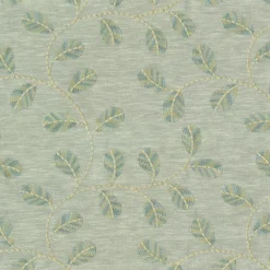 Leaf Love Emb 410530 Moonstone PK Lifestyles Fabric
