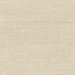 Ling Cream Grasscloth Wallpaper