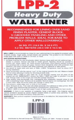 LPP-2 Paintable Solid Wall Liner Wallpaper