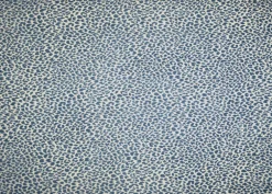 M9818 Delft Chenille Animal Print Blue Upholstery Fabric