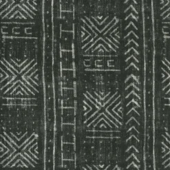 Mali Mud Cloth 450452 Ebony Genevieve Gorder Outdoor Fabric