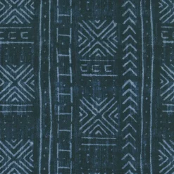 Mali Mud Cloth 450450 Indigo Genevieve Gorder Outdoor Fabric
