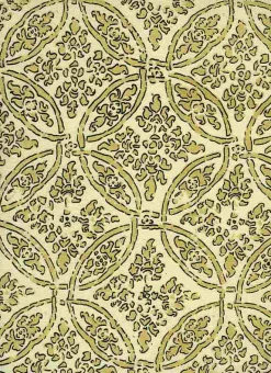 Mandala Print Biscuit Laura Kiran Fabric