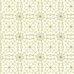 Marqueterie Gold Mosaic Geometric Wallpaper