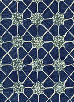 Marrakesh Print Ink Laura Kiran Fabric