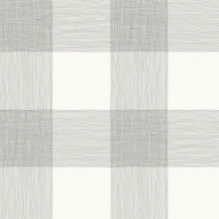 ME1520 Common Threads Black White Buffalo Check Magnolia Home Wallpaper