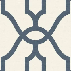 ME1552 Federal Blue Woven Trellis Joanna Gaines Magnolia Home Wallpaper
