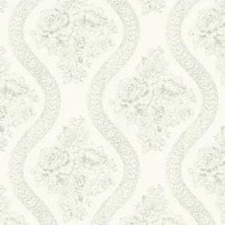 MH1595 Coverlet Floral Wallpaper