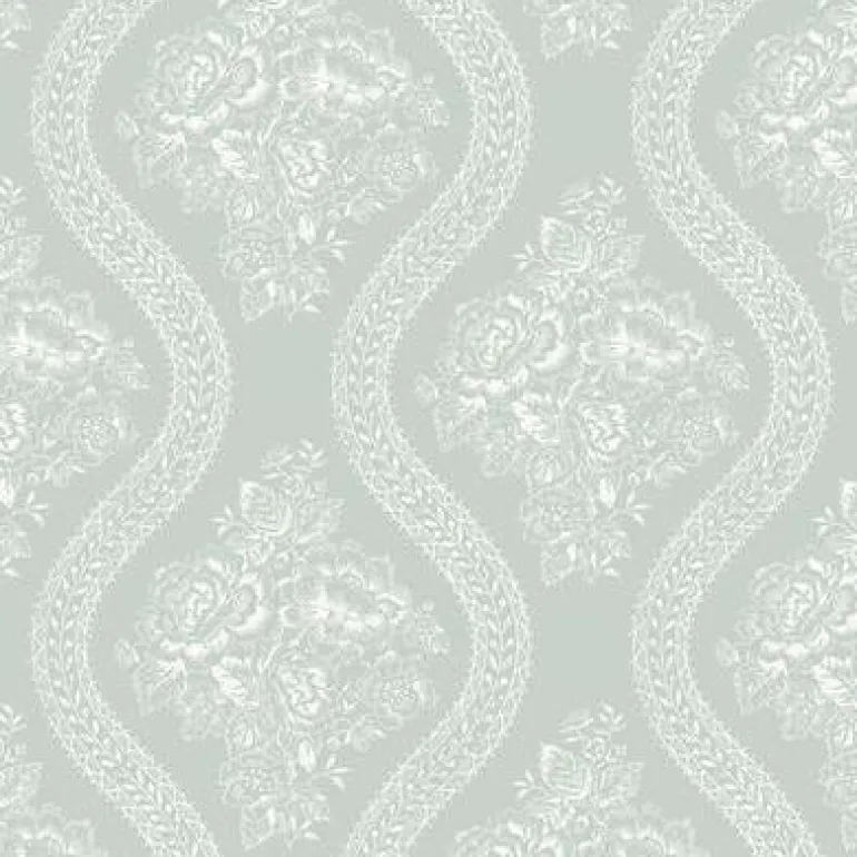 MH1598 Coverlet Floral Wallpaper