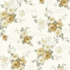 MH1527 Heirloom Rose Wallpaper