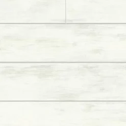 MH1560 Magnolia Home Joanna Gaines White Grey Shiplap Wallpaper