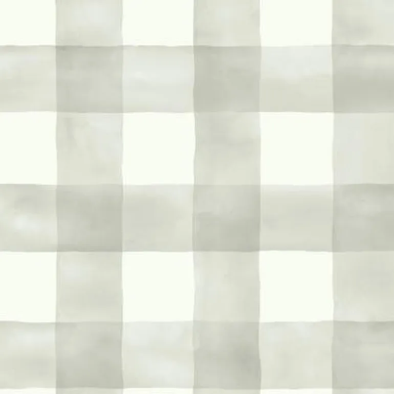 MH1518 Watercolor Check Wallpaper
