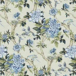 Mudan Porcelain P/K Lifestyles Fabric