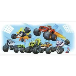 Murals Blaze & Friends Peel and Stick Giant Wall Graphic Mural