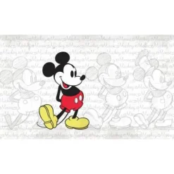 Murals Disney Classic Mickey Pre-Pasted Mural