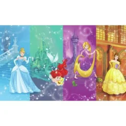 Murals Disney Princess Scenes Pre-Pasted Mural