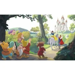 Murals Disney Snow White Happily Ever After Pre-Pasted Mural