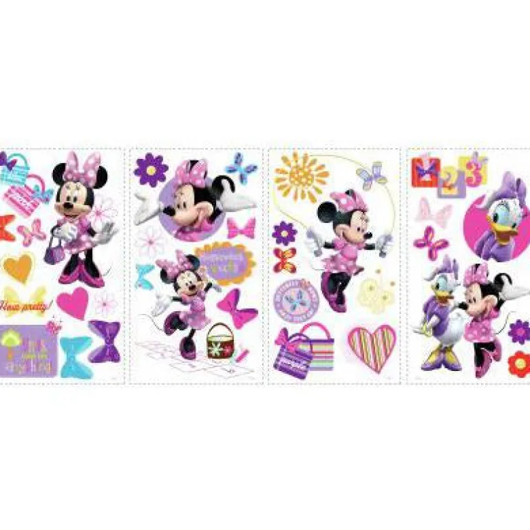 Murals Minnie Mouse Bow-tique Wall Decals Mural