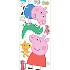 Murals Peppa and George Playtime Peel and Stick Giant Wall Decals Mural