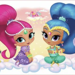 Murals Shimmer and Shine Burst with Glitter Giant Wall Graphic Mural