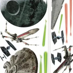 Murals Star Wars Classic Ships Giant Wall Decals Mural