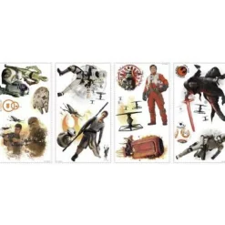 Murals Star Wars: The Force Awakens Ensemble Cast Wall Decals Mural