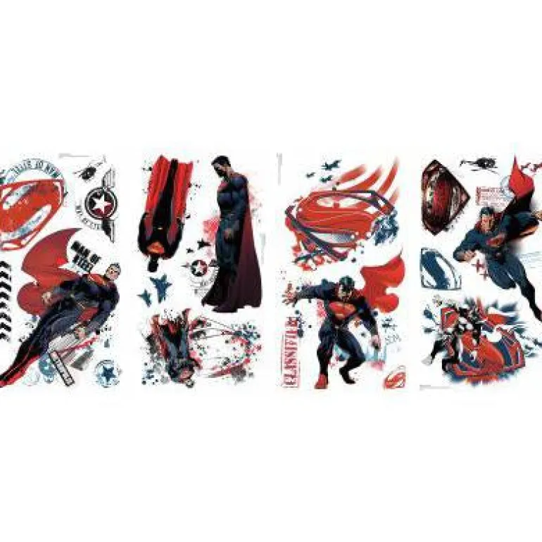 Murals Superman Of Steel Wall Decals Mural