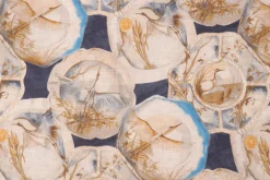 Mushu Navy Hamilton Fabric