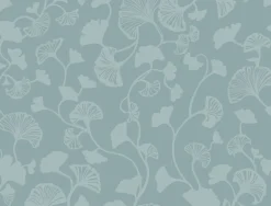 NA0573 Blue Gingko Trail Wallpaper