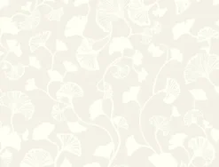 NA0570 Cream Gingko Trail Wallpaper