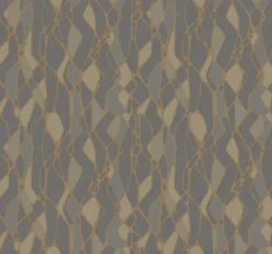 NA0511 Dark Grey Stained Glass Wallpaper