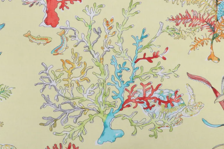 Neptune Lemon Hamilton Fabric