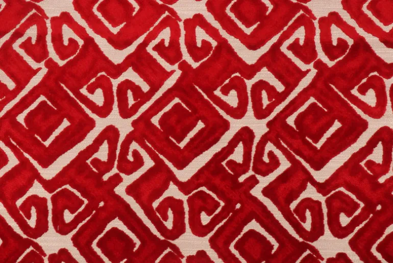 Nola Scarlet Hamilton Fabric