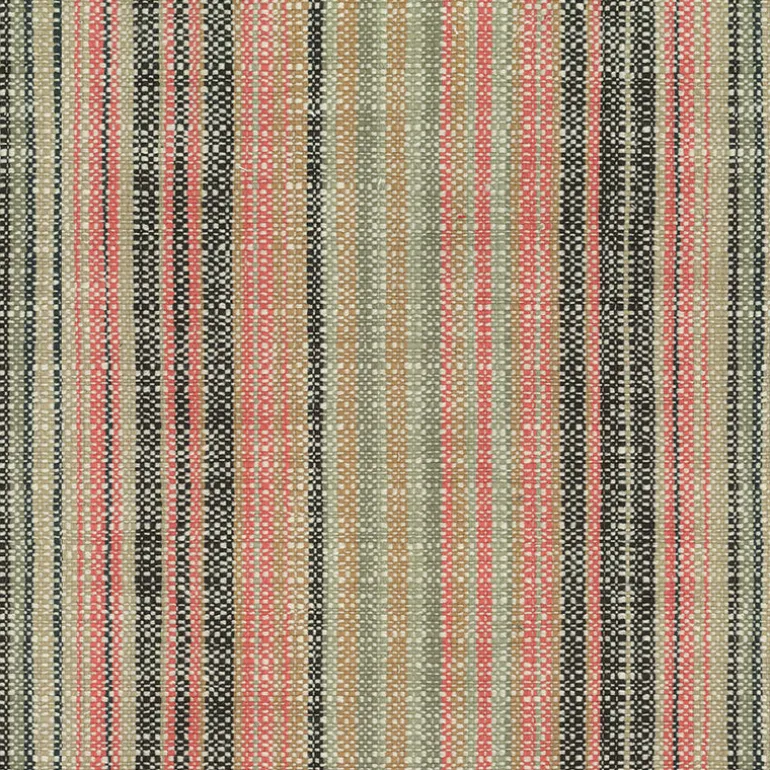 Norstrum Stripe Cinnabar Regal Fabric