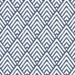 NU1701 Arrowhead Deep Blue Peel and Stick Wallpaper